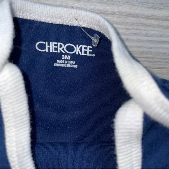 ⭐️3 Months Cherokee Baby Boys Sleeper⭐️ - Picture 2 of 2